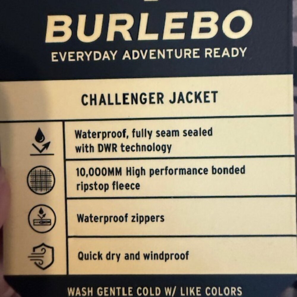 NWT Burlebo Challenger Jacket 3XL – Waterproof Camo Hunting Jacket - Picture 7 of 10